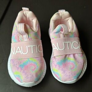 Nautica Toddler Size 5 Pastel Tie-Dye Sneakers